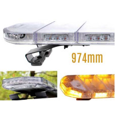 LED bākuguņu panelis, dzeltens 974.00 x 45.00 x 250.00mm