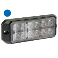 AXIXTECH LED horizontāls signāla lukturis, zils 132x49x19mm
