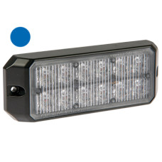 AXIXTECH LED horizontāls signāla lukturis, zils 132x49x19mm