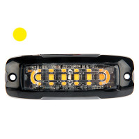 AXIXTECH LED horizontal signal lighthead, yellow 99.00 x 35.00 x 10.00mm