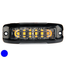 AXIXTECH LED horizontal signal lighthead, blue 99.00 x 35.00 x 10.00mm