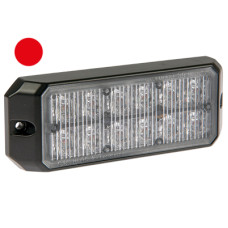 AXIXTECH LED horizontāls signāla lukturis, sarkans 132x49x19mm