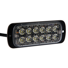 AXIXTECH LED horizontal signal lighthead, yellow 114.60 x 43.40 x 9.00mm