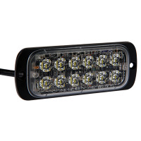 AXIXTECH LED horizontal signal lighthead, blue 114.60 x 43.40 x 9.00mm