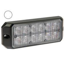 AXIXTECH LED horizontāls signāla lukturis, balts 132x49x19mm