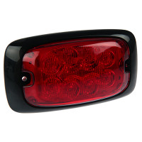 AXIXTECH  LED signāla lukturis, sarkans 122.00 x 70.00 x 22.00mm