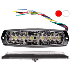 AXIXTECH LED warning lighthead, dual 137x42x13.1mm