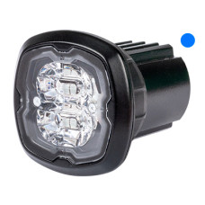 AXIXTECH  LED signāla gaisma, zila 36.50 x 36.50 x 39.00mm