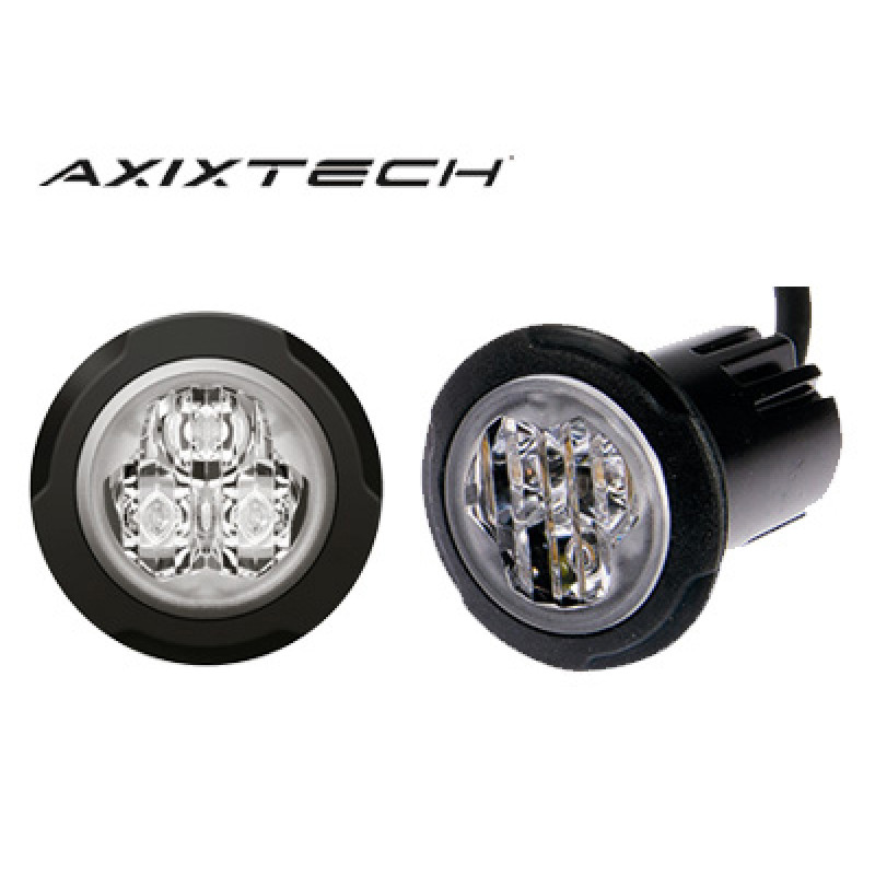 AXIXTECH LED horizontal signal lighthead, white ø 36.00mm