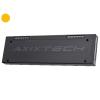 AXIXTECH Reg plate LED warning unit, yellow 466.00 x 138.00 x 33.00mm