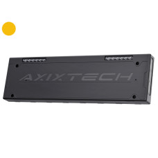 AXIXTECH Reg plate LED warning unit, yellow 466.00 x 138.00 x 33.00mm