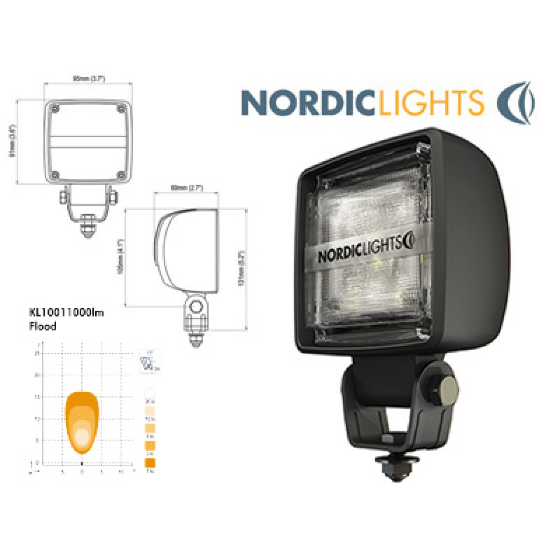 NORDIC LIGHTS KL1001 LED darba lukturis