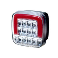  LED aizmugurējais lukturis 102x102x59.5mm