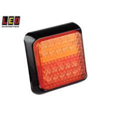 LED AUTOLAMPS aizmugurējais lukturis 120x120x31mm