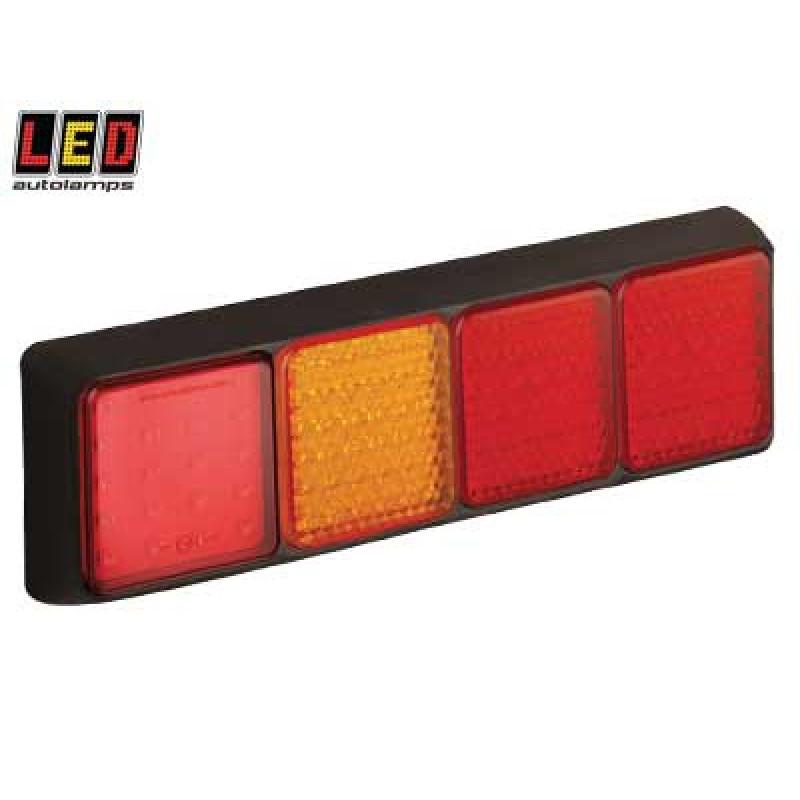 LED AUTOLAMPS aizmugurējais lukturis 350.00 x 105.00 x 47.00mm