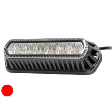 LED horizontāls signāla lukturis, sarkans 140x48x30mm