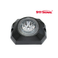 911SIGNAL LED horizontal signal lighthead, yellow 73x55x25mm