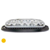 LED horizontāls signāla lukturis, dzeltens 90.00 x 20.00 x 18.00mm