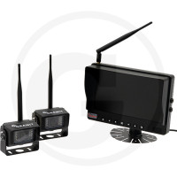 GRANIT 9” video sistēma 12V/24V, ar 2 kamerām