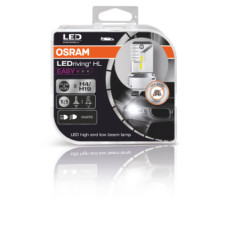 OSRAM LED gaismas spuldze H19/H4 LEDriving HL EASY komplekts, 2 gab., 12V, 19.0/18.7W