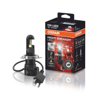 OSRAM LED gaismas spuldze H4 NIGHT BREAKER LED , 1 gab., 12V, vēsi balta, 27/23W