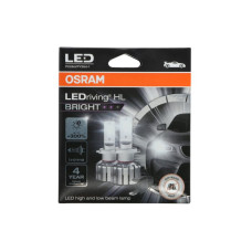 OSRAM LED gaismas spuldze H18/H7 LEDriving HL BRIGHT komplekts, 2 gab., 12V, 19W