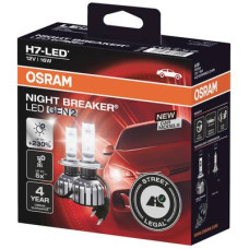 OSRAM LED gaismas spuldze H7 Night Breaker LED GEN 2 komplekts, 2 gab., 12V, vēsi balta, 16W