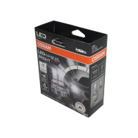 OSRAM LED gaismas spuldze H11/H16/H8/H9 LEDriving HL BRIGHT komplekts, 2 gab., 12V, 19W