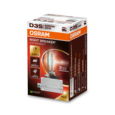 OSRAM D3S XENARC NIGHT BREAKER 220,  cool white 4500K 42V 35W  1 gab.