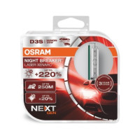 OSRAM D3S Night Breaker Laser auto spuldze 42.0 V,35 W, 4400.0 K , komplekts 2 gab.