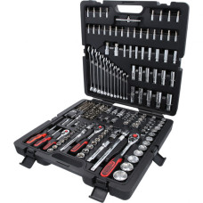 KS TOOLS 1/4"+3/8"+1/2" CHROMEplus galatslēgu komplekts, 216-daļīgs