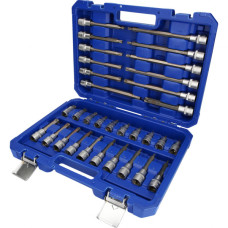 BRILLIANT TOOLS 1/2" galatslēgu komplekts, 32-daļīgs, Torx profils